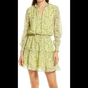 NSR Dresses Nsr Ruffle Trim Smocked Dress Poshmark